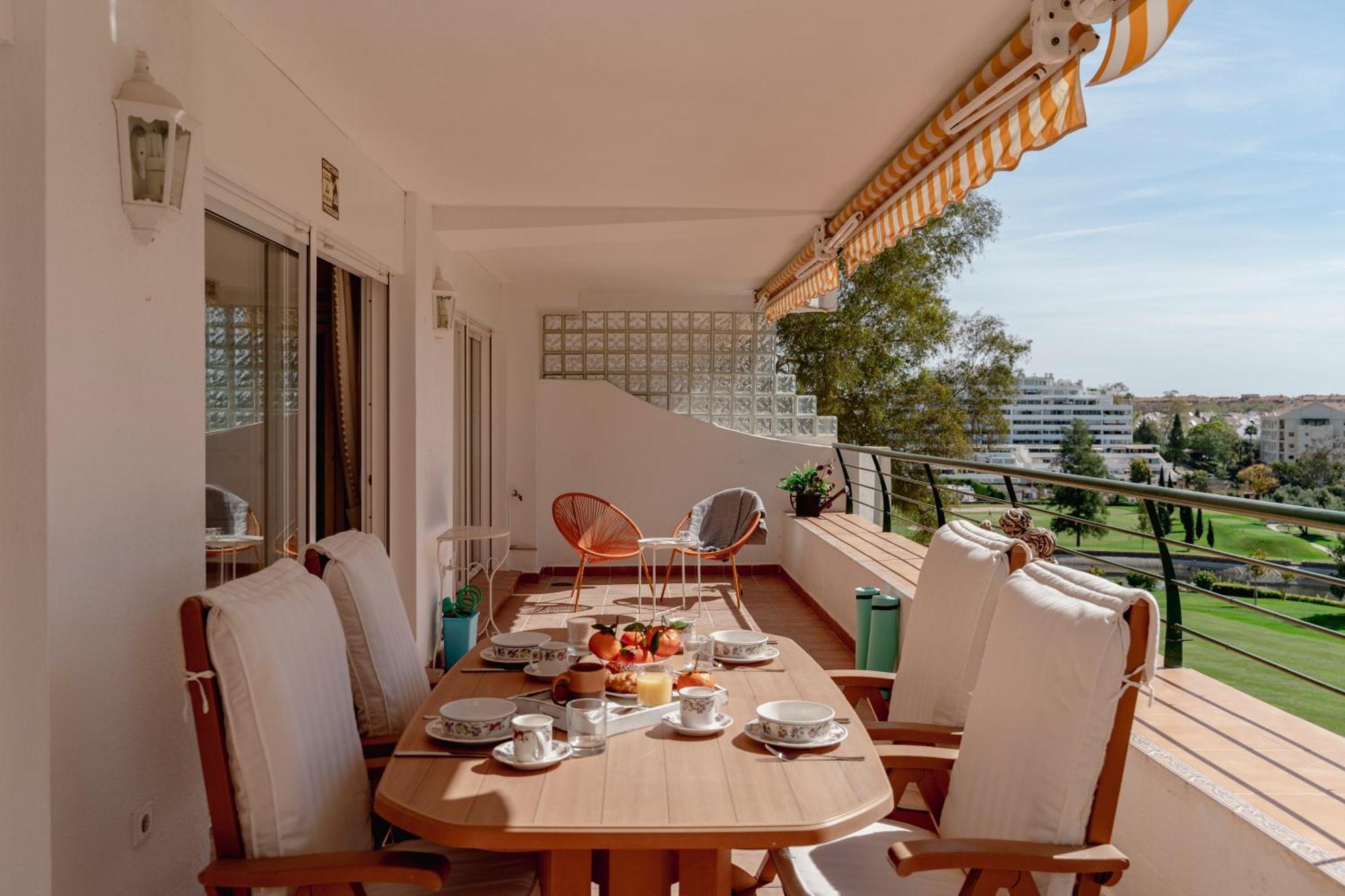 Apartamento Con Espectaculares Vistas Al Golf En Marbella - Xallas 2 3 Leilighet Eksteriør bilde